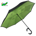 auto open car shade inverted double layer reverse umbrella